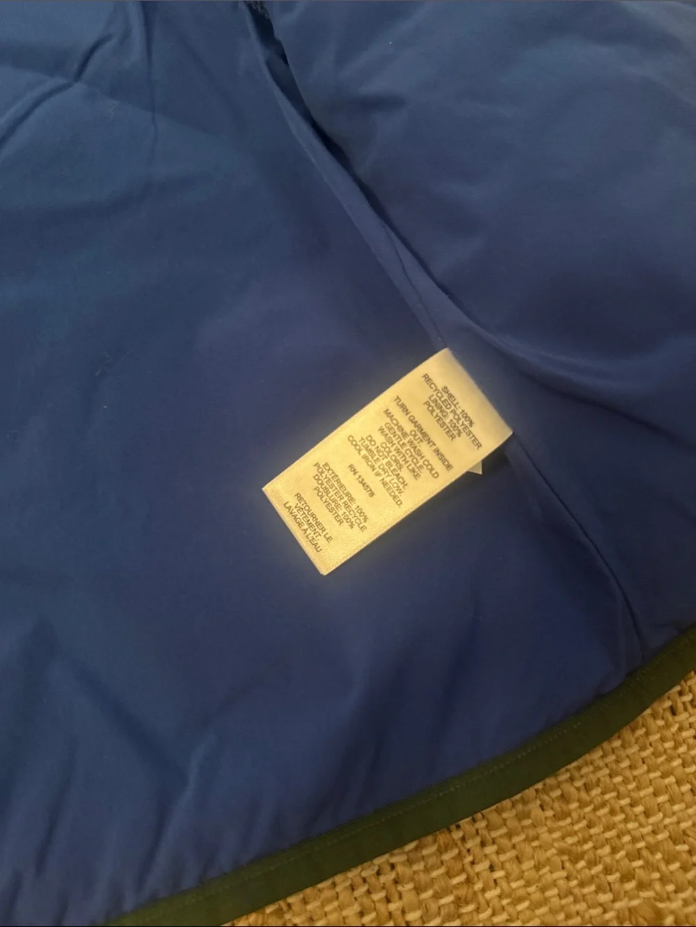 Vineyard Vines Jacket Boys Youth 3T Blue Full up Sherpa Supershep Color Block